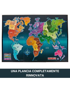 Risk 4th Edition Strategy Board Game 3-6 Players ITA PMS6067901 Spin master | Futurartshop.com 2