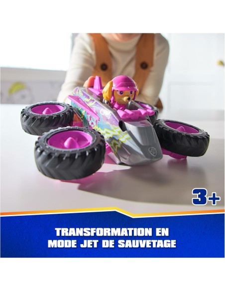 Paw Patrol Skye Rescue Wheels Hovercraft Lanciatore PMS20145827 Spin master | Futurartshop.com