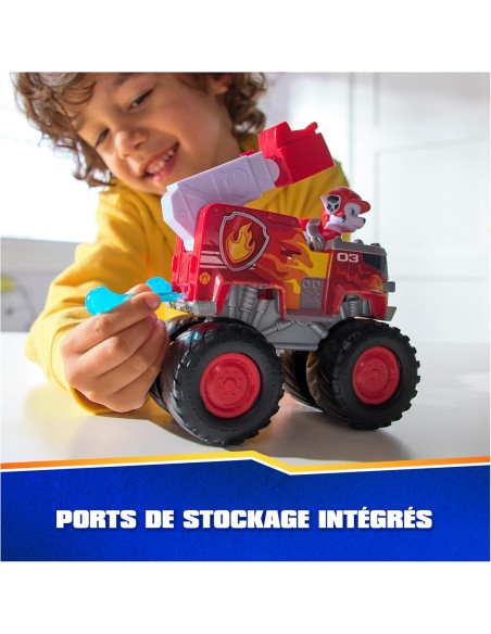 Paw Patrol Marshall Rescue Wheels Hovercraft Lanciatore PMS20145827 Spin master | Futurartshop.com