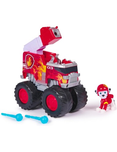Paw Patrol Marshall Rescue Wheels Hovercraft Lanciatore PMS20145827 Spin master | Futurartshop.com