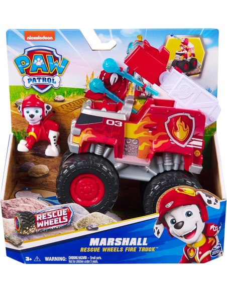 Paw Patrol Marshall Rescue Wheels Hovercraft Launcher PMS20145827 Spin master | Futurartshop.com