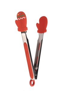 Pinza Cucina Acciaio Inox Silicone Antiaderente Guanto LAGCOL25895-GUANTO Colourbook | Futurartshop.com
