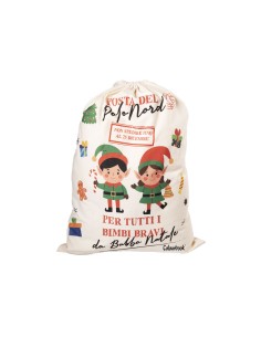 Santa Claus Bag Elf Factory Colourbook Christmas Gifts LAGCOL25894 Colourbook | Futurartshop.com