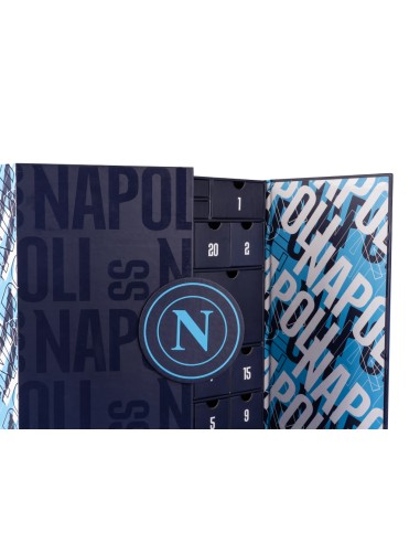 SSC Napoli Advent Calendar 24 Surprises LAGSSCN25030 Colourbook | Futurartshop.com