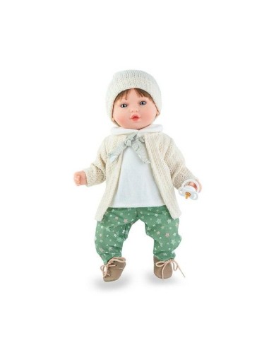 Winter Newborn 40cm Pacifier Soft Body Vinyl Doll MEP497 Marina e Pau | Futurartshop.com