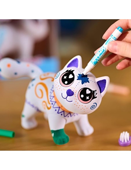 Washimals Jumbo Jenny Gattino 15cm da Colorare 3+ CRA74-7518 Crayola | Futurartshop.com