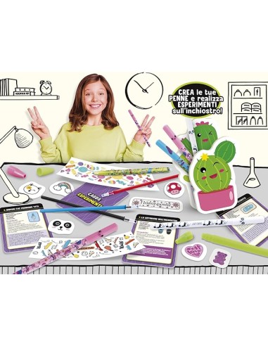 I'm a Genius Erasable Pens Lab STEM Kit Ages 7+ LIS107988 Lisciani | Futurartshop.com
