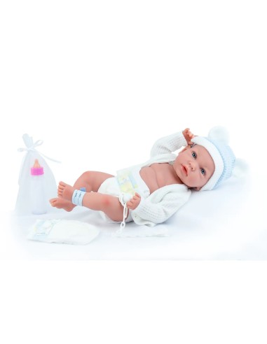 Baby Nursery Doll 45cm with Accessories MEP1637 Marina e Pau | Futurartshop.com
