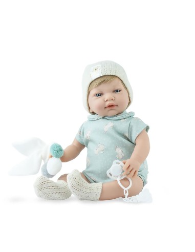 Sweet Baby Rabbit 42cm Doll with Accessories MAR746 Marina e Pau | Futurartshop.com