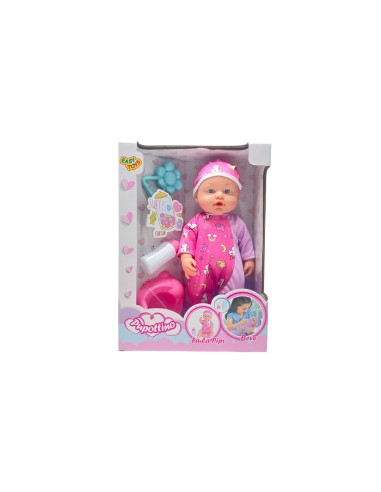 Baby Doll with Potty and Accessories for Kids Play EAS18255  | Futurartshop.com