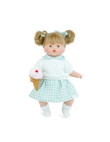 Pitus Glace Soft Body Vinyl Doll Pastel Colors Coordinated Outfit with Case MEP536 Marina e Pau | Futurartshop.com