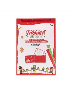 Kit Lettera Natalizia con Penna Cancellabile Sorpresa Natale LAGCOL25854 Colourbook | Futurartshop.com 2