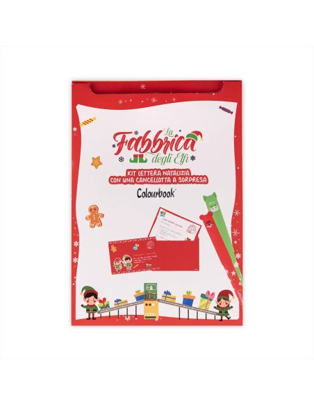 Christmas Letter Kit with Erasable Pen Surprise Xmas Gift LAGCOL25854 Colourbook | Futurartshop.com