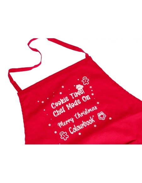 Christmas Kitchen Apron Festive Decorations Chef Xmas Gift LAGCOL25855 Colourbook | Futurartshop.com