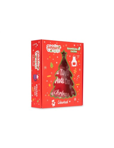 Christmas Kitchen Apron Festive Decorations Chef Xmas Gift LAGCOL25855 Colourbook | Futurartshop.com