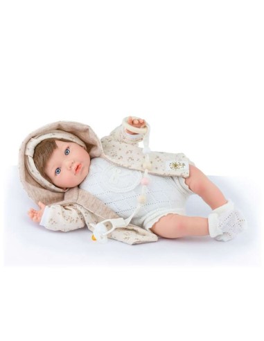 Alina Mousseline Newborn Baby Doll 45cm Ages 3+ MAR3001 Marina e Pau | Futurartshop.com