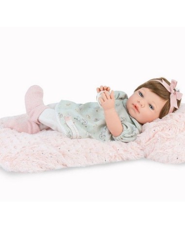 Bambola Reborn Sweet Baby Nana 42cm Articolata Realistica Certificato Nascita Cuscino MAR3150 Marina e Pau | Futurartshop.com