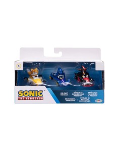 Sonic 1:64 Die-Cast Vehicles – 3-Pack Tails, Metal Sonic, Shadow JAK428044 Jakks Pacific | Futurartshop.com