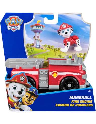 Paw Patrol Marshall Fire Engine Camion Pompieri con Action Figure Scala AGR6071209 Spin master | Futurartshop.com