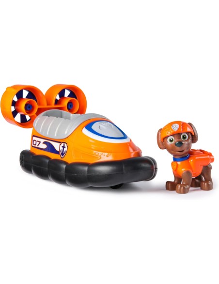 Paw Patrol Zuma Hovercraft Aeroscafo Acquatico con Action Figure AGR6071225 Spin master | Futurartshop.com
