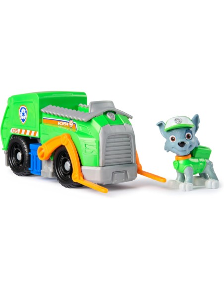 Paw Patrol Rocky Recycle Truck with Action Figure AGR6071213 Spin master | Futurartshop.com