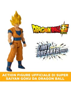 Dragon Ball Super Personaggio Deluxe - Goku Super Saiyan ROC36730/36735 Rocco Giocattoli | Futurartshop.com 2