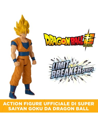 Dragon Ball Super Personaggio Deluxe - Goku Super Saiyan ROC36730/36735 Rocco Giocattoli | Futurartshop.com