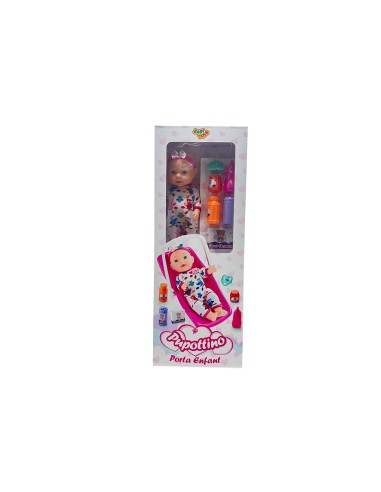 Baby Doll with Baby Carrier Toy Kids 3+ Years EAS18276 Easy Toys | Futurartshop.com