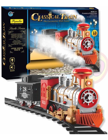 Train track with lights and sounds EAS89750 Easy Toys | Futurartshop.com