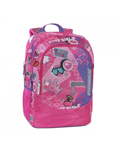 COMIX Small Backpack – Organized Pins Girl Wave Edition PAN74154PG Panini | Futurartshop.com