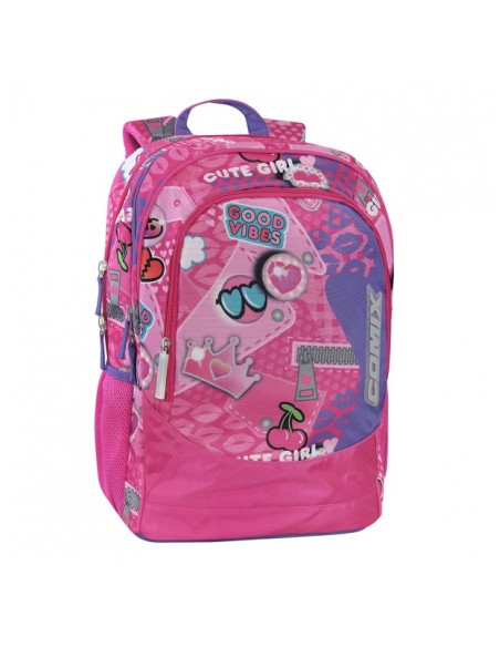 Zaino COMIX Small Organizzato – Pins Girl Wave PAN74154PG Panini | Futurartshop.com