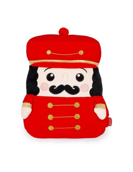 Legami Super Soft! Nutcracker Plush Pillow – 40 × 30 cm LEGSUS0015 Legami Milano | Futurartshop.com