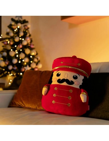 Legami Super Soft! Nutcracker Plush Pillow – 40 × 30 cm LEGSUS0015 Legami Milano | Futurartshop.com