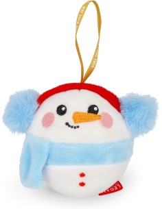 Legami Decorazione Peluche Natalizia – Oh‑Oh‑Ohrnaments Pupazzo di Neve LEGSSD0008 Legami Milano | Futurartshop.com