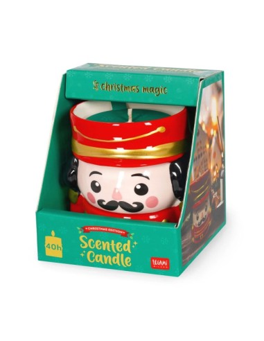 Legami Nutcracker Scented Candle – Ceramic Christmas Votive LEGCDL0011 Legami Milano | Futurartshop.com