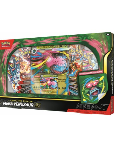 Pokémon Premium Mega Venusaur-EX Carte Promo Olografiche Jumbo ITA GAMPK10121 The Pokémon Company | Futurartshop.com