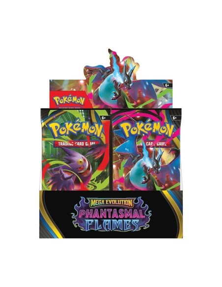 Pokémon Mega Evolution Phantasmal Flames Booster Display Box 36 Packs SEALED Italian GAMPK10190 The Pokémon Company | Futurar...