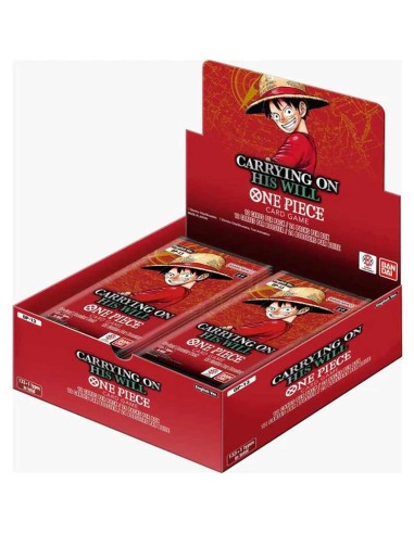 Box One Piece TCG OP-13 Carrying on His Will 24 Pack Inglese GAM833524 Bandai | Futurartshop.com