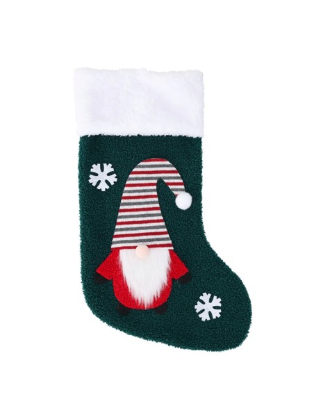 Christmas Gnome Stocking 42cm Decoration 2 Assorted Models Gift Xmas KOPAAO200030 Koopman | Futurartshop.com