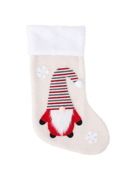 Calza Natale Gnomo 42cm Decorazione 2 Modelli Assortiti Befana Regalo KOPAAO200030 Koopman | Futurartshop.com