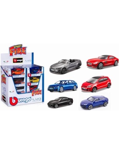 Bburago Street Fire Auto Die-Cast Scala 1:43 Modelli Assortiti GIJ18-30000 Burago | Futurartshop.com