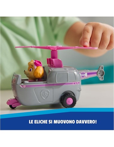 Paw Patrol Elicottero di Skye con Personaggio Bambini 3+ Anni AGR6071211 Spin master | Futurartshop.com
