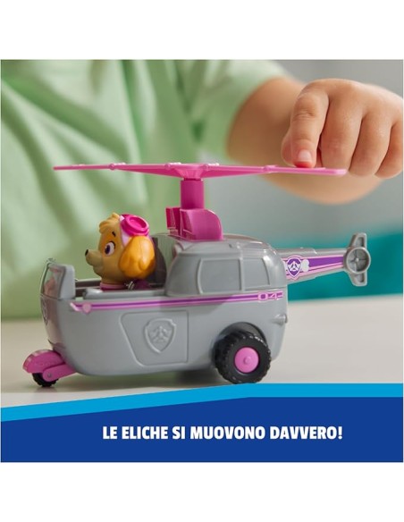 Paw Patrol Elicottero di Skye con Personaggio Bambini 3+ Anni AGR6071211 Spin master | Futurartshop.com