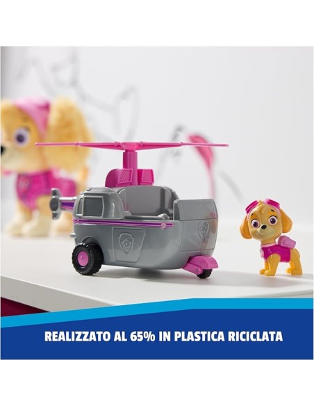Paw Patrol Skye's Helicopter with Collectible Figure Kids 3+ AGR6071211 Spin master | Futurartshop.com
