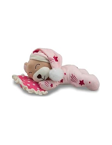 Orsetto Dormiglione Melodia Dolce Nanna Peluche 21cm 2 Colori 0+ TEO39131 Teorema | Futurartshop.com