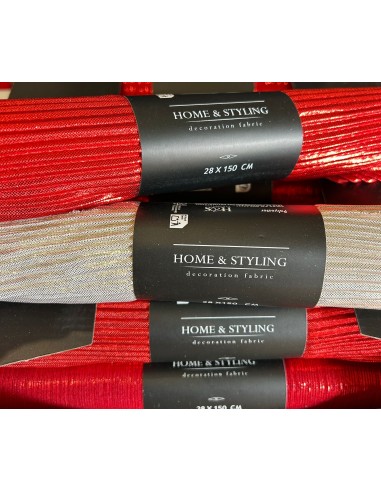 Red fabric roll 28x150 cm 2 colors KOP767615180 Koopman | Futurartshop.com