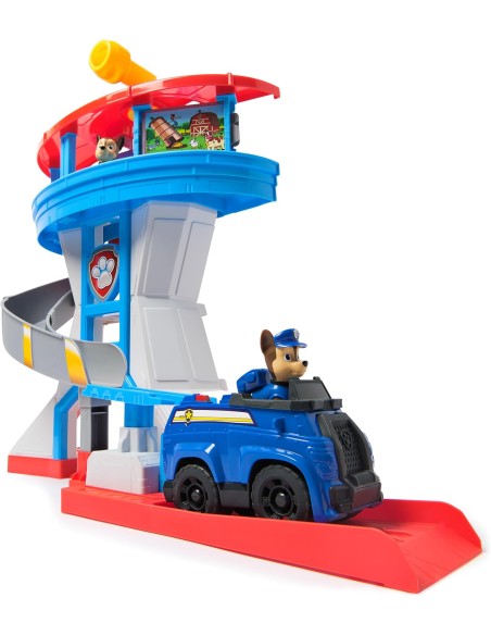 PAW Patrol Quartier Generale Torre Controllo Chase Auto Polizia 50cm AGR6073765 Spin master | Futurartshop.com