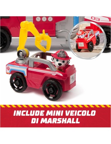PAW Patrol Fire Rescue Marshall Fire Truck Lights Sounds 51cm AGR6072600 Spin master | Futurartshop.com