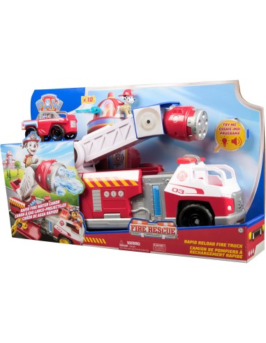 PAW Patrol Fire Rescue Marshall Fire Truck Lights Sounds 51cm AGR6072600 Spin master | Futurartshop.com