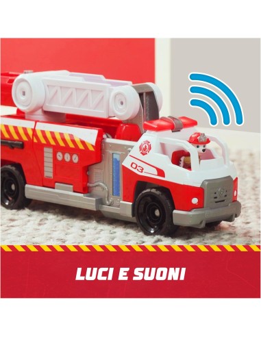 PAW Patrol Fire Rescue Marshall Fire Truck Lights Sounds 51cm AGR6072600 Spin master | Futurartshop.com